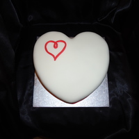 Love Heart Red velvet cake with cream cheese frosting. This was the first time I made a red velvet cake and iced a heart shaped cake, so happy with...
