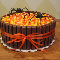 Candy Corn Cake Fun cake to throw together at the last minute, it was my first time making this cake....and it was a hit! Everyone thought it was a candy...