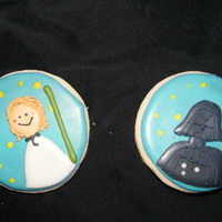 Star Wars Cookies Made these cookies into a comic: http://domesticsugar.blogspot.com Sugar Cookies with Royal Icing