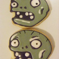 Plants Vs. Zombies These cookies are inspired by PopCap Games' hit Plants Vs. Zombies. Sugar Cookies decorated with Royal Icing More cookies: http://...