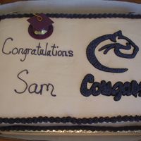 High School Graduation- Sam Chatham Cougars