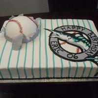 Florida Marlins Cake 