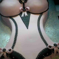 Pink And Black Corset This was my first corset! I am really happy with they way it turned out.