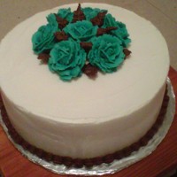 Round Cake Este Pastel lo hice para una quinceanera...