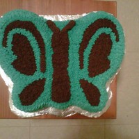 Butterfly Cake Este pastel es uno de los 13 pasteles que hice para una quinceanera de la hija de una amiga...