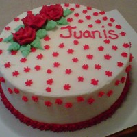 My Mom's B-Day Cake Este pastel se lo hice a mi mama para su cumpleanos el pasado mes.