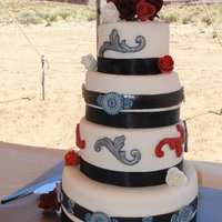 A Navajo Wedding This cake was made for a traditional Navajo wedding on the Navajo Reservation in Mexican Water, AZ. I used a mold made from a traditional...