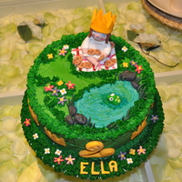 Little Princess Pic Nic Made this cake for my Daughters 2nd birthday. Vanilla sponge filled with custard and fresh strawberries. all decorations are made out of...