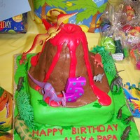 Dinosaur Cake 
