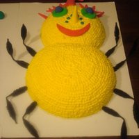 Miss Spider This is one of the cakes I made for my daughter's 2nd birthday. It was my very first attempt at baking and decorating a cake. I used...