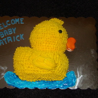 Rubber Duck For "welcome Baby" Shower Theme was rubber duckies, I got this idea from the Wilton 2010 Yearbook. TFL!