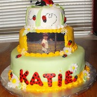 Graduation Cake three tiers: 12 - 9 - 6in. My first "pro" cake in 10+ years. Not bad, but a lot I would change as far as the recipes that I...