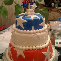 American Citizenship Cake This was made for a friend of mine that finally got her americnan citizenship! yay! INSIDE : ( red ) - vanilla cake with vanilla...