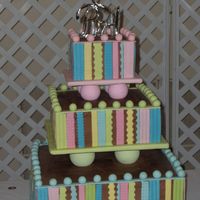 My First Wedding Cake I did it! My first wedding cake. My niece picked this out of the Wilton book. I was pretty pleased with my first attempt. Just out of...