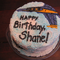 Blue Angels Birthday This cake is made for a nine year old boy's birthday party. It was made very last minute as I found out about it the day before the...