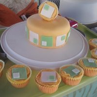 Wind+Cupcakes=Bad The wind knocked the top cupcake off of the cake and it left marks on like all of the other ones and the cake too... and on top of that the...