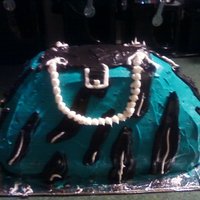 Animal Print Purse Cake I made the cake using bundt pans and shaped it to form a purse. I madeit for myself for my birthday(LOL). I colored the icing and decorated...