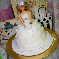 Bridal Shower Cake made this cake for my own bridal shower