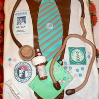 The Chief Resident Doctor's Graduation Cake 