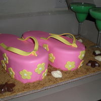Flip Flops Cake 