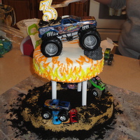 Monster Trucks This was for my sons 3rd birthday