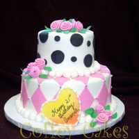 Whimsical Patterns This customer just wanted whimisical type patterns but not the shape, which was fine with me! :) She had a picture from a magazine that we...