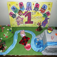 Waybuloo Cake My first EVER cake... and i mean EVER... i was not a baking kitchen type person until i had my wee girl and decided to make her cake from...