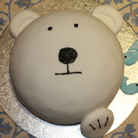 Polar Bear This was the first cake I made which I took into work for a buffet just before Christmas in 2008.