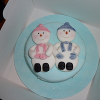 Snowman Christmas Cake I attended my first cake decorating course in September 2009 which ran until Christmas. It was something I'd fancied doing for years...