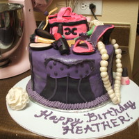 Corset Fashionista Cake I made this for my bff's birthday. first time I've ever worked with gum paste and I have to say I am loving it waaaay more than...