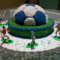 Soccer Ball With Players 