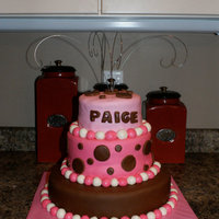 9Th Birthday Cake This cake was for my daughter's 9th birthday.