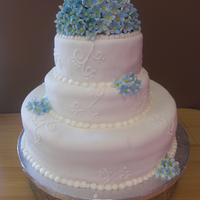 Hydrangea Cake 