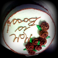 Wilton Course 1 Final Cake 