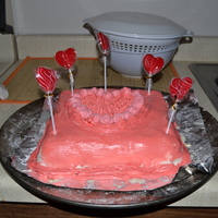 Valentine Cake A cake I made for my husband this valentines