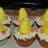 Peep Easter Cupcake My easter cupcake