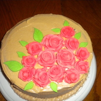 Roses First time making roses. They are made out of royal icing.