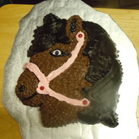 Taking It To The Sheets for a birthday party... not a godfather event... It accompanied a 3d horse cake