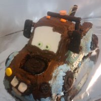 3D Mater This was the VW Car cake pan that i carved to be a tow truck.
