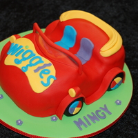 Big Red Car For a little boys 2nd birthday.