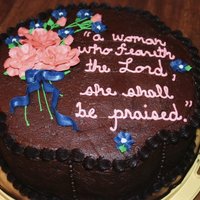 Proverbs 31 A birthday cake for a sweet young lady!
