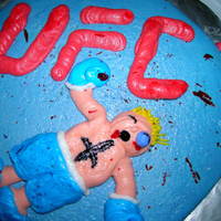 Fight Night My husband asked me to make a cake for the neighborhood UFC fight night party. I did not know what I was doing but thanks to Cookie2124 for...