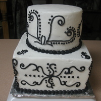 Black And White Bridal Shower 