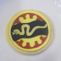 Idaho National Guard Brigade Insignia Made these cookies to send to my brother in law stationed in Iraq with his brigade insignia on them. :)