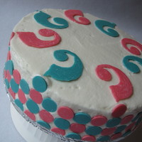 Gender Reveal Cake Though it's not technically a "baby shower" cake, this seemed the best album for it. The mom of a pregnant friend of mine...