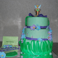Tinkerbell Birthday Cake 