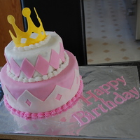 Princess Birthday Cake Made for a 5 year old princess!