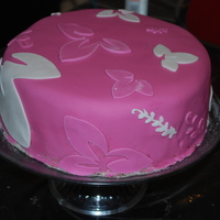 First Cake Using Cricut My first time using the Cricut Cake machine!