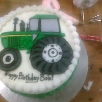 Another Tractor Order!! Two orders for tractors on cakes in the same DAY!