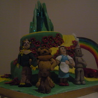 Wizard Of Oz Cake made for a friend for her wee girls b day this spring
